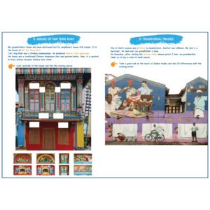 Activity book to visit Little India for kids 7-10 years old